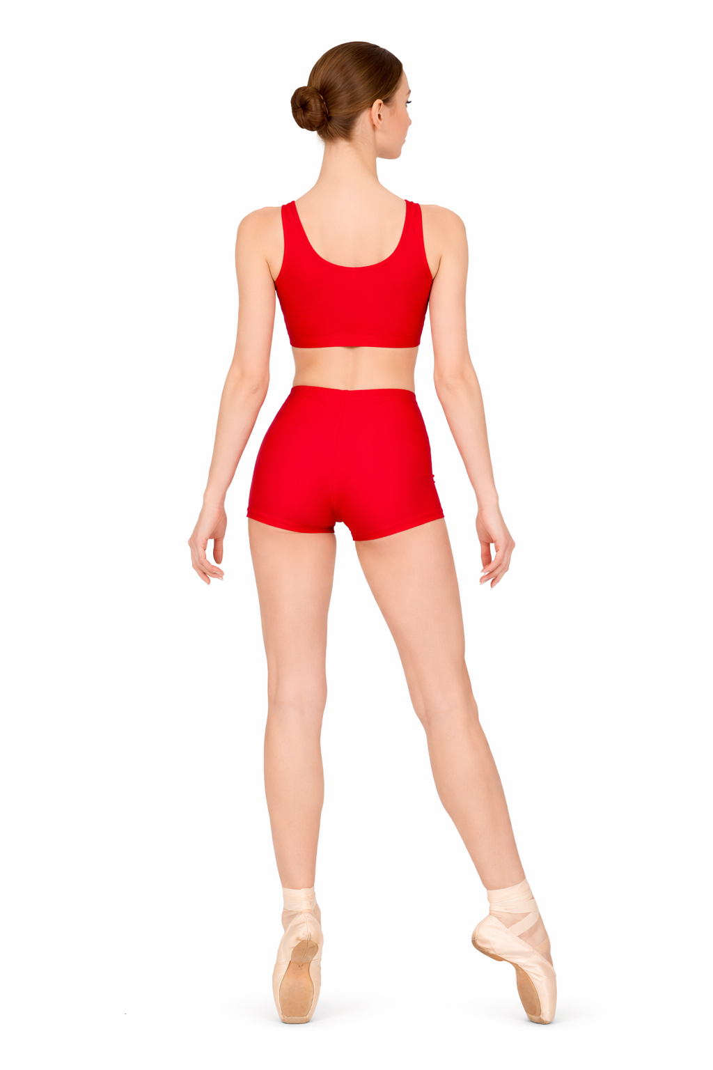 SHORT IN LYCRA ROSSO DONNA